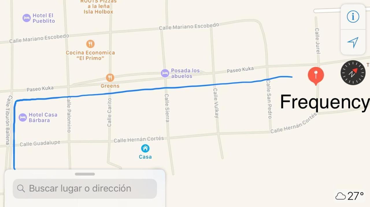 Frequency Hotel Isla Holbox Luaran gambar